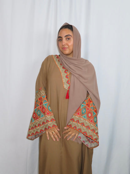 Brown Traditional Galabeya