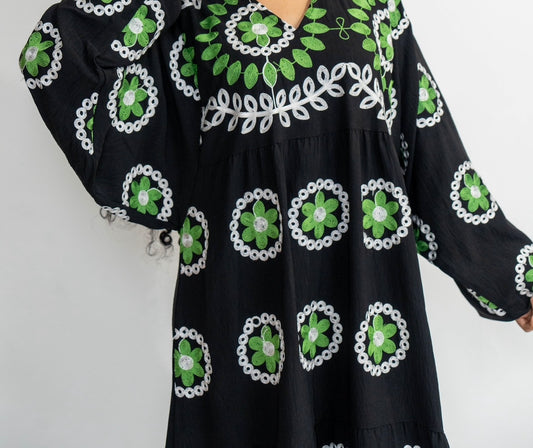 Green Nubian Heritage Dress