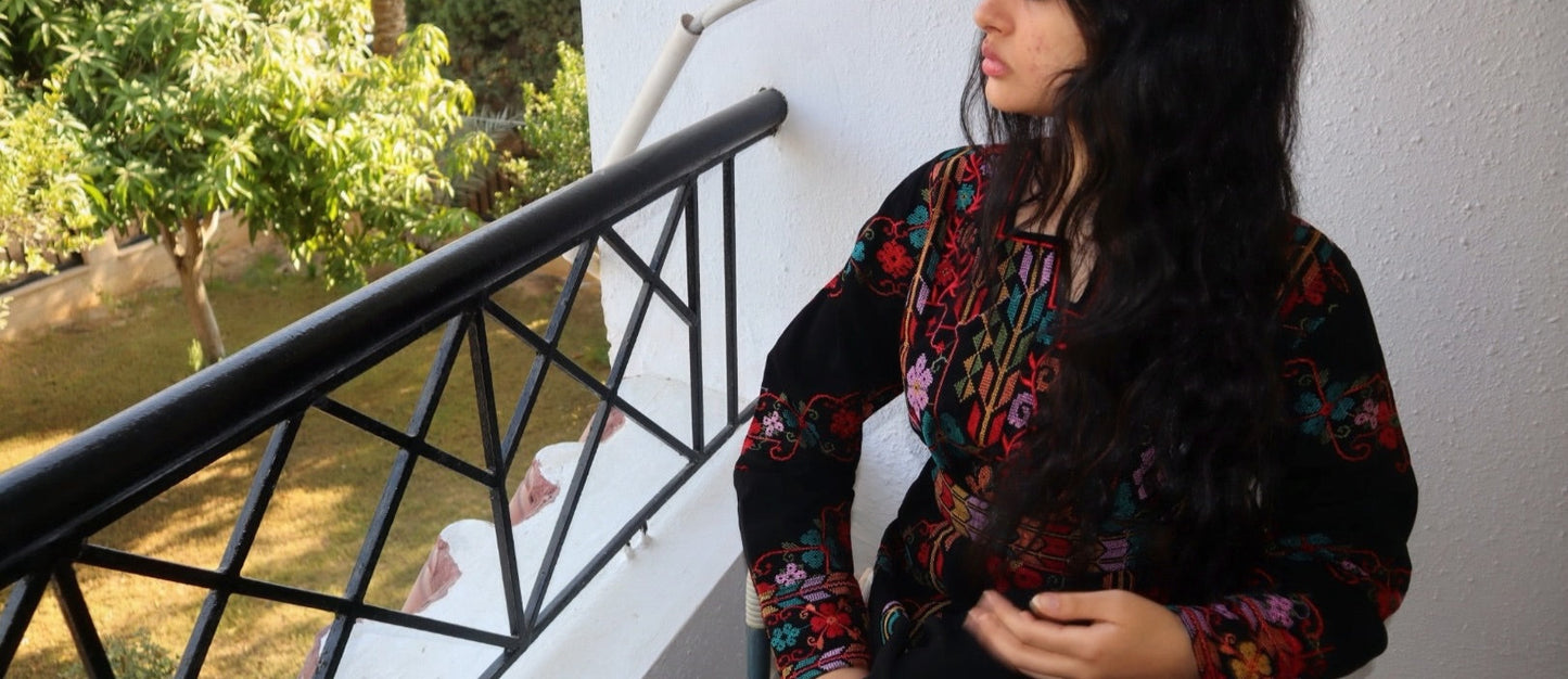 Floral Sinawy Thobe