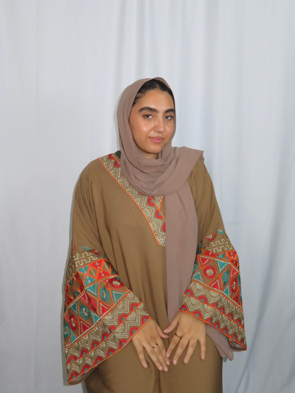 Brown Traditional Galabeya