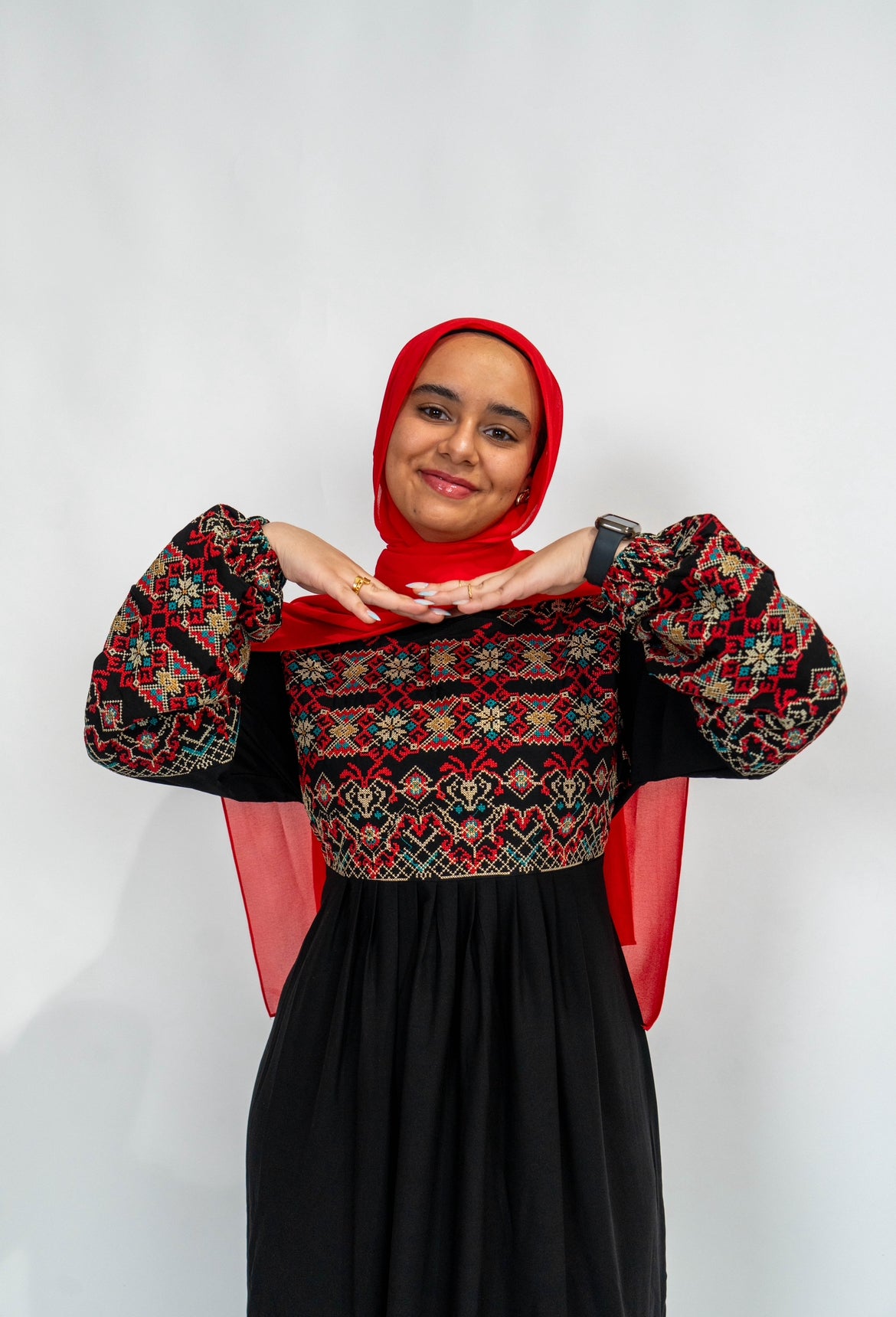 Sinai Rainbow Mosaic Abaya