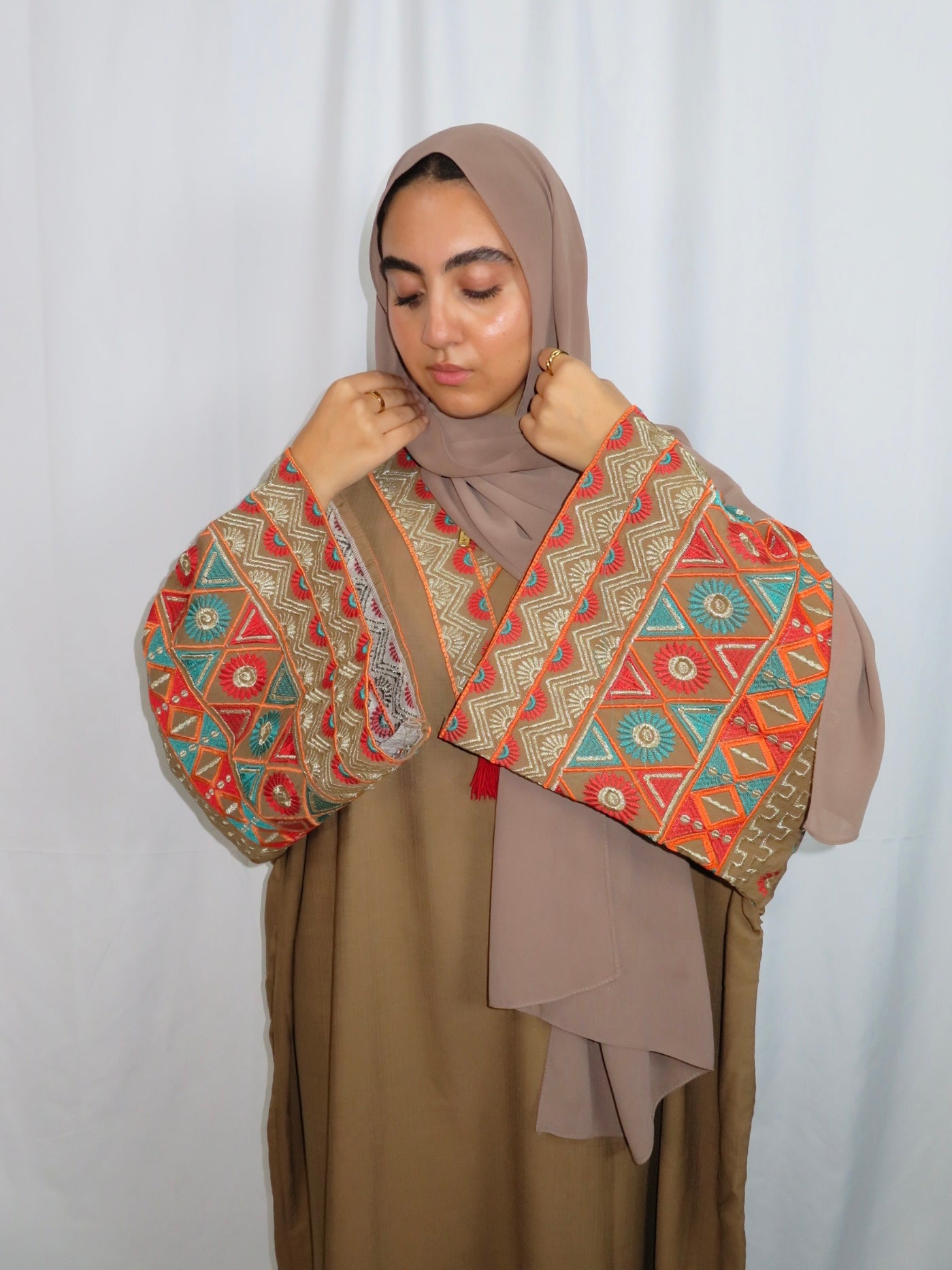 Brown Traditional Galabeya