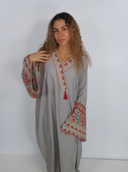 Silver Traditional Galabeya